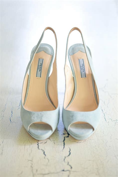 prada bridal|Prada flat heel shoes.